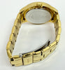 Guess Ladies bedazzle gold plated watch WL097L2