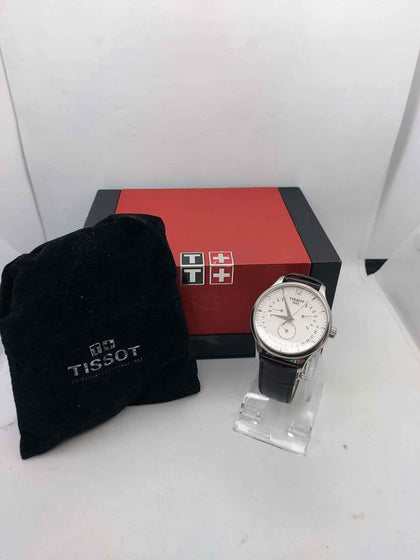 Tissot T06367A Quartz Perpetual Calendar Mens Watch With Date & Date - Leather Strap - Boxed