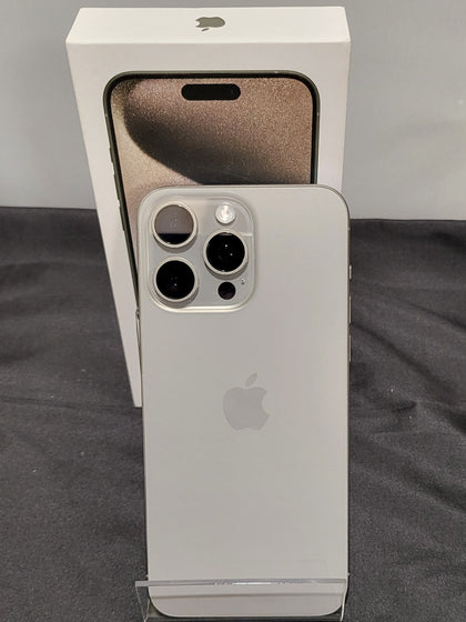 Apple iPhone 15 Pro Max - Natural Titanium - 512GB - Unlocked - Boxed