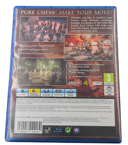 ***BLACK FRIDAY SALE***Sony PlayStation 4 Pure Chess Game