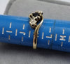 9ct Gold Sapphire /Diamond Ring K