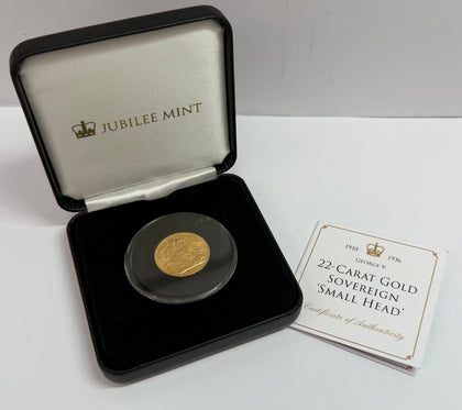 1914 King George V 22ct Full Sovereign