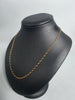 9ct GOLD NECKLACE 1.6G 375 16'' in Length