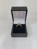 18K Gold (750 Hallmarked), Diamond Ring, 3.95Grams, Size: O (Box Included)