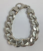 9" 925 Silver Curb Bracelet