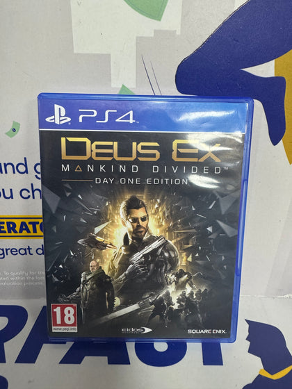 Deus Ex Mankind Divided Day One Edition PS4 sealed