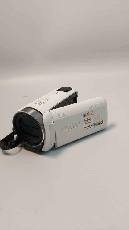 Canon Legria HF-R706 Digital Camcorder - White - Unboxed - 57x Advanced Zoom - With Batt & Charger