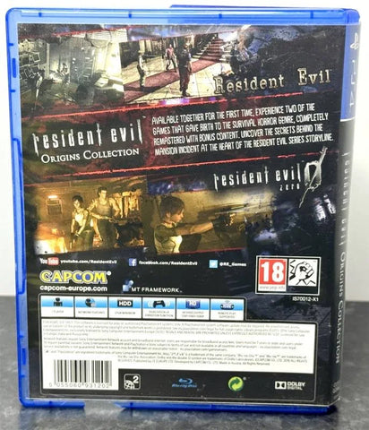 Resident Evil: Origins Collection Playstation 4