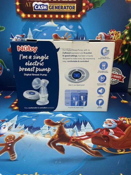 NUBY DIGITIAL BREAST PUMP (BOXED) (NOT USED)