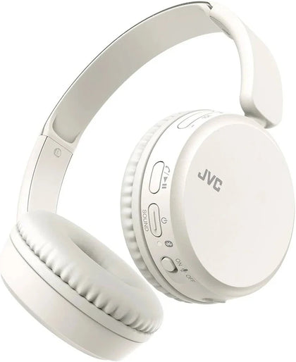 JVC HA-S36W-W White On Ear Wireless Headphones with Deep Bass Sound Boxed