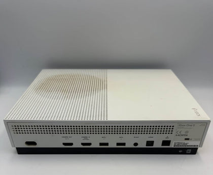 MICROSOFT XBOX ONE S, 1TB, WHITE, WIRED CONTROLLER, UNBOXED