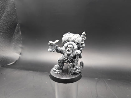 Warhammer Age of Sigmar Kharadron Overlords Jakkob Bugmansson XI Without Helmet