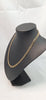 9ct Yellow Gold Curb Chain Necklace - 12.12 Grams - 18" Long