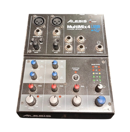 Alesis Multimix 4 USB Analog Mixer**Unboxed** COLLECTION ONLY