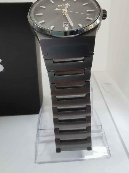 Boss Candor Ion Plated Quartz Men’s Watch.