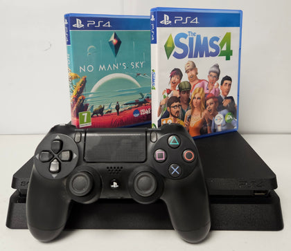 Sony Playstation 4 500GB Slim Console & 2 Games