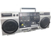 Roxel Camden DAB+ Large Retro Boombox (RCD-S905BTIBLK) - Grey - Unboxed (CD, Cassette, Bluetooth, USB)