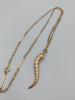 9K Gold Chain with 9K Gold Horn of Plenty, 17.3Grams Weight, 375 Hallmarked, Length: 28" - Box Included