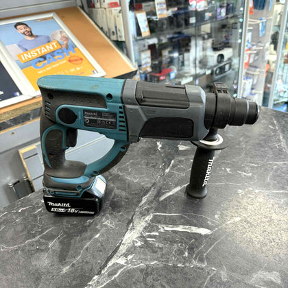 Makita DHR202 18V Li-ion SDS Rotary Hammer Drill & 5.0AH Battery - No Charger Or Case