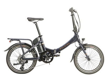 Raleigh Stow-E-Way - Folding Electric Bike - Dark Blue
