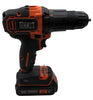 Black and Decker Cordless Hamer Drill, Battery, Power Dock and Hard Case