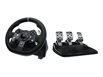 Logitech G920 Driving Force Racing Wheel+ pedals+ shifter - PC & Xbox
