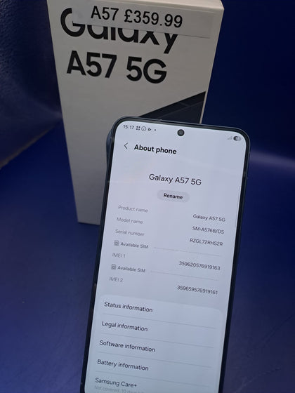 Samsung Galaxy A57 5G  256GB Boxed