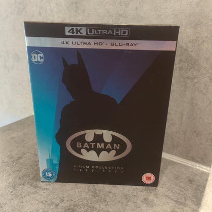 Batman Collection (1989-1997) (4 Films) 4K Ultra HD + Blu-Ray