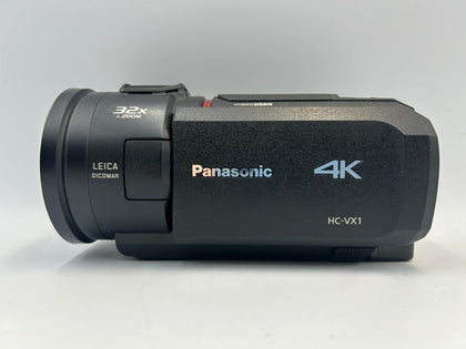 Panasonic HC-VX1 4K HD Camcorder boxed with travel bag