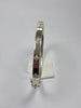 Silver Bangle with Diamonds
