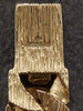 9ct Vintage Textured Yellow Gold Curb Bracelet 31.5G - 8.5"