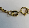 9CT Yellow Gold Thin Twisted Chain - 16" - 1.62G