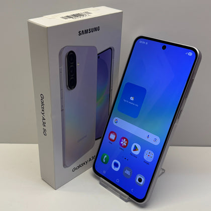 Samsung Galaxy A36 5G Unlocked Model SM-A366B/DS 256GB in Awesome Lavender Boxed