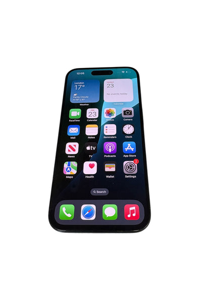 Apple iPhone 15 Pro - 128 GB - Black Titanium