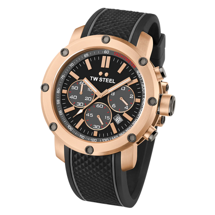 TW STEEL TS5 GRANDEUR TECH ROSE GOLD 48mm