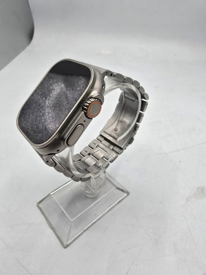 apple watch ultra 2 49mm with metal strap