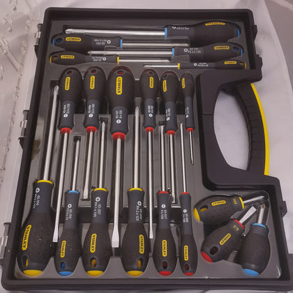 Stanley - FatMax Screwdriver Set, 20 Piece.