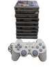 SONY PS ONE PLAYSTATION ONE CONSOLE + 9 GAMES + OFFICIAL CONTROLLER