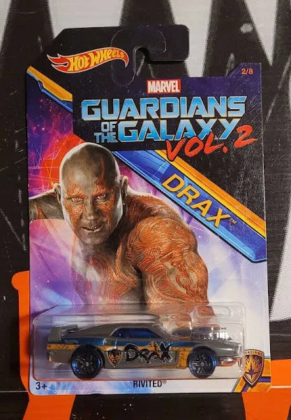 2017 Hot Wheels Guardians Of The Galaxy Vol. 2 Rivited 2 1:64 