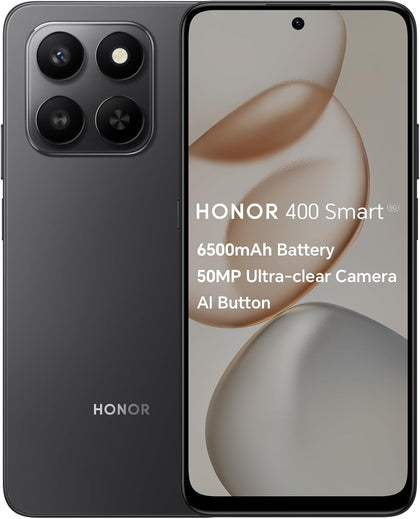 Honor 400 Smart 128GB Dual Sim Velvet Black ** Any Network **