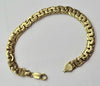 18ct Byzantine Link Bracelet 13.3 Grams 7mm