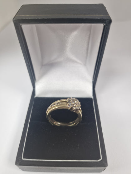 Gold Ring 9CT Size M 4.3G