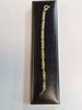 14ct two-tone bracelet - 6.85g - 8"