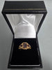 9CT Gold Ring With Purple Stone Size L 3.1G 375