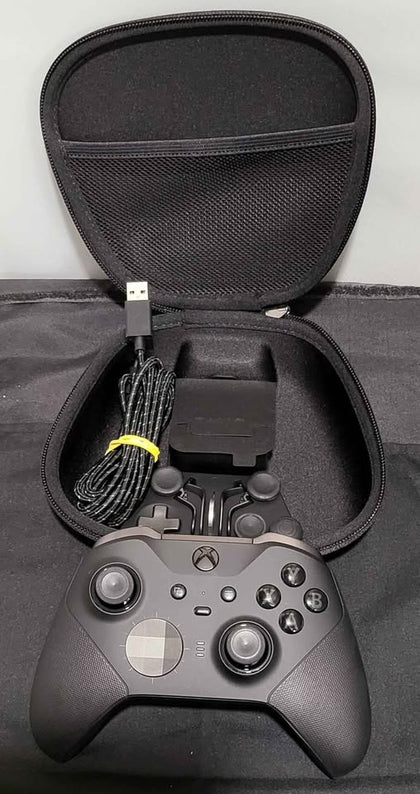 Official Xbox Elite Black Series 2 Controller w/Case & All Parts