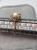 9ct gold ring with Pearl Size M