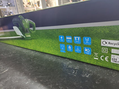 Powerbase 710W 66cm Hedge Trimmer - Green