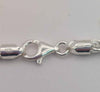 BRAND NEW 925 silver bracelet rope style 14.0g Boxed 8" hallmarked