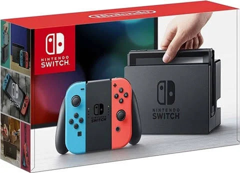 Nintendo Switch with dock boxed