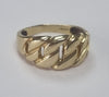 9ct Miami Cuban Link Ring N